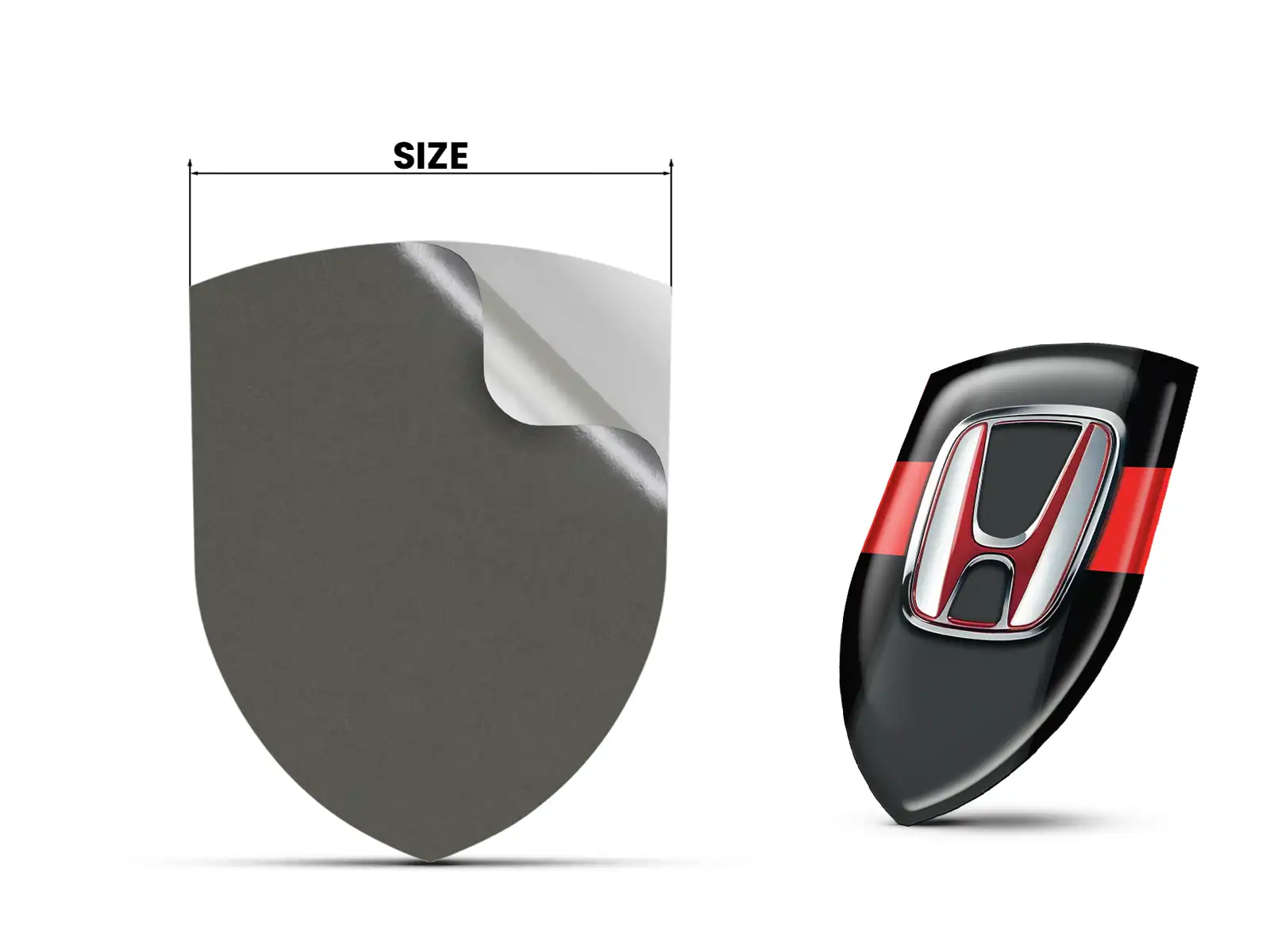 Honda Etiqueta Impermeable Premium Universal Personalizable